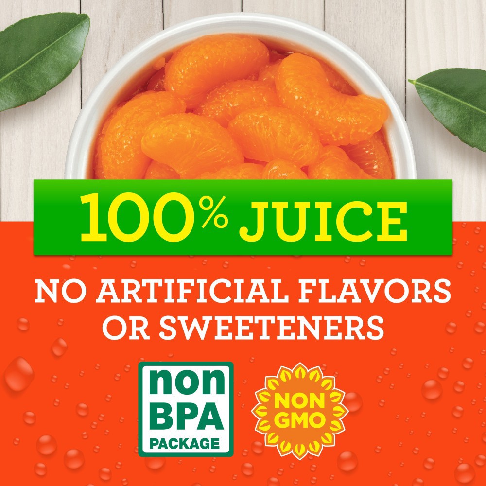 slide 3 of 6, Kroger Mandarin Oranges, 8 ct; 4 oz