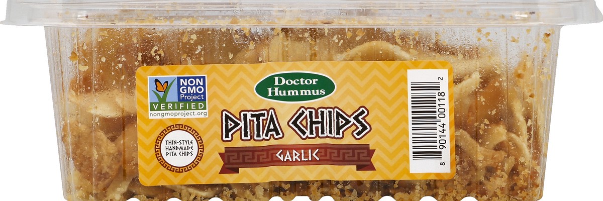 slide 2 of 4, Doctor Hummus Pita Chips 11 oz, 11 oz