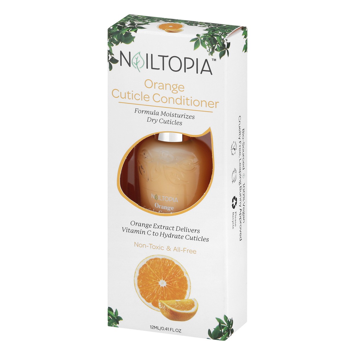 slide 5 of 12, Nailtopia Orange Cuticle Conditioner 12 ml, 12 ml