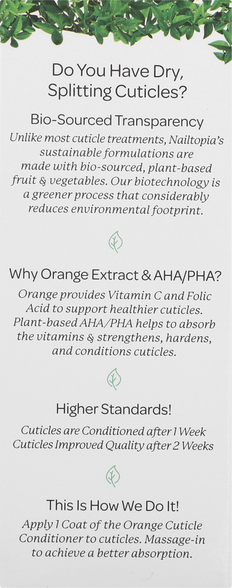 slide 4 of 12, Nailtopia Orange Cuticle Conditioner 12 ml, 12 ml