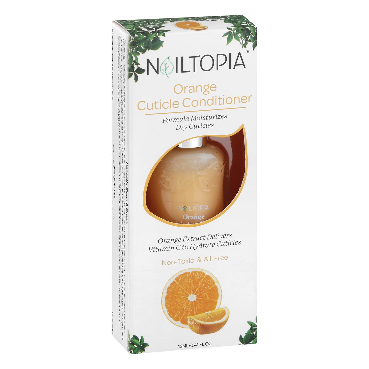 slide 6 of 12, Nailtopia Orange Cuticle Conditioner 12 ml, 12 ml