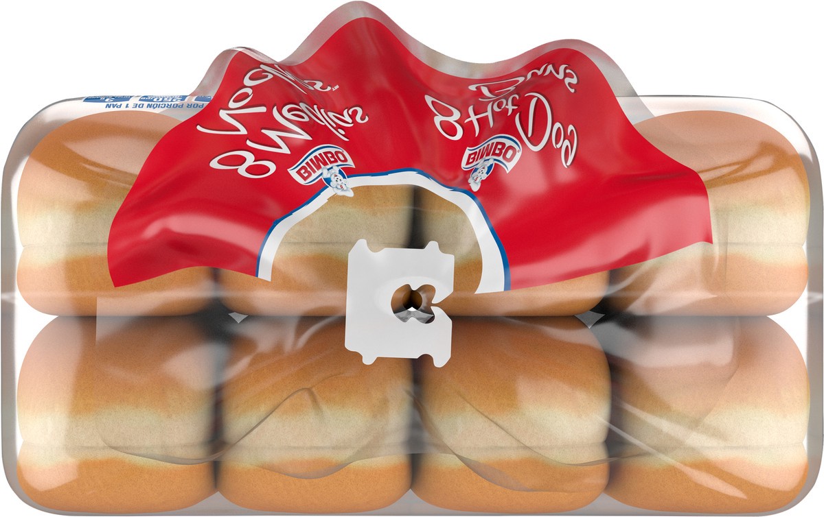 slide 7 of 9, Bimbo Hot Dog Buns, 8 count,, 8 ct