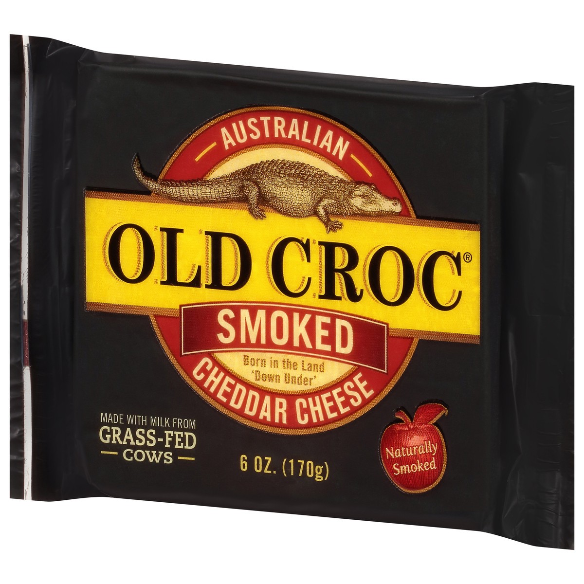 slide 3 of 9, Old Croc Smoked Cheddar Cheese 6 oz, 6 oz