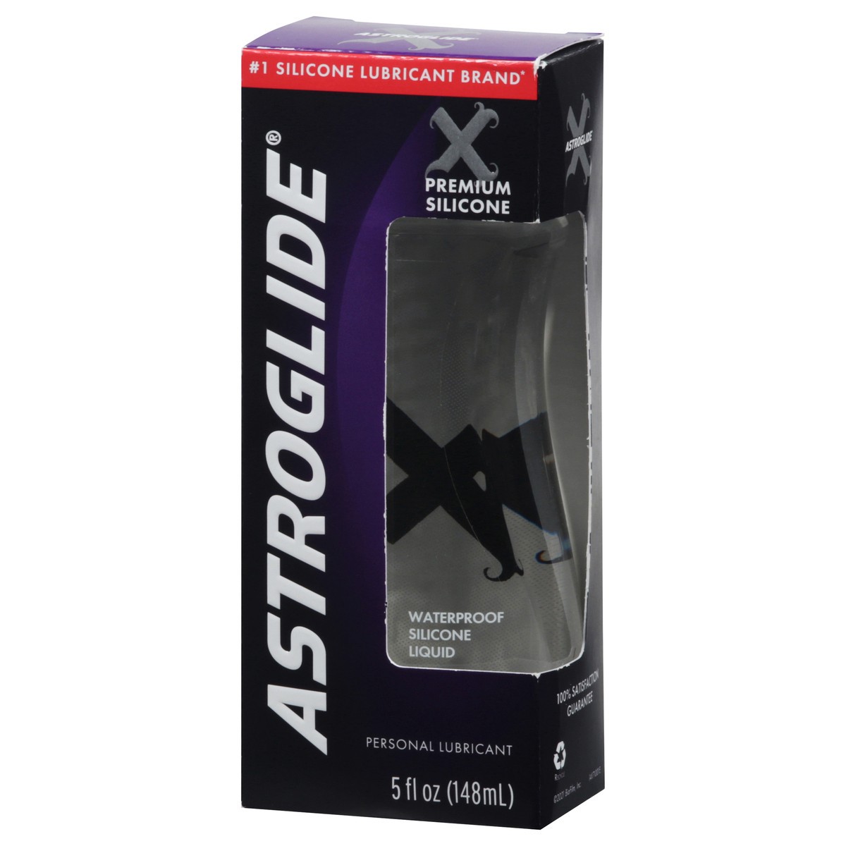 slide 11 of 12, Astroglide X Premium Silicone Personal Lubricant 5 fl oz, 5 fl oz