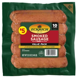 Eckrich Original Smoked Sausage Links, 23.3 oz