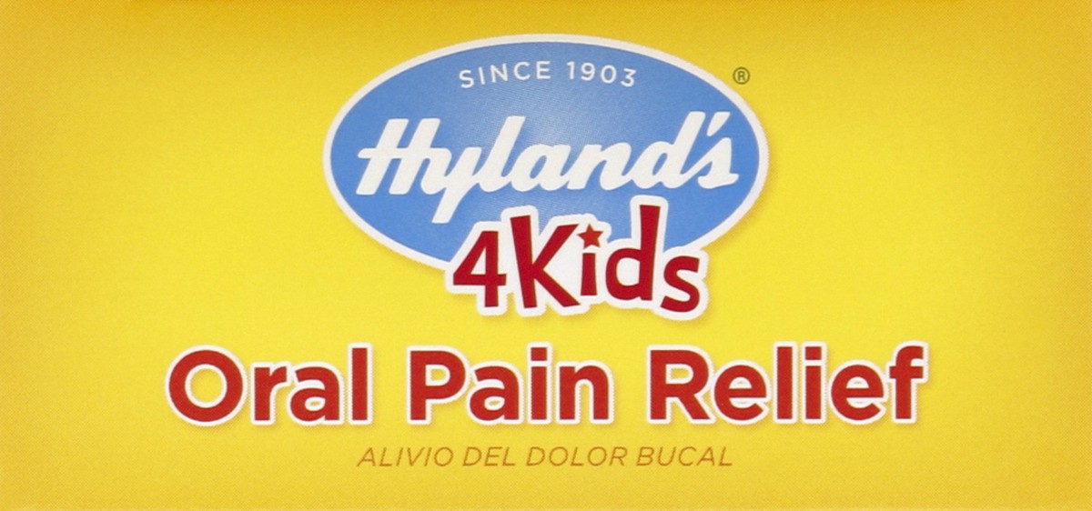 slide 2 of 6, Hyland's 4Kids Oral Pain Relief Tablets, 125 ct