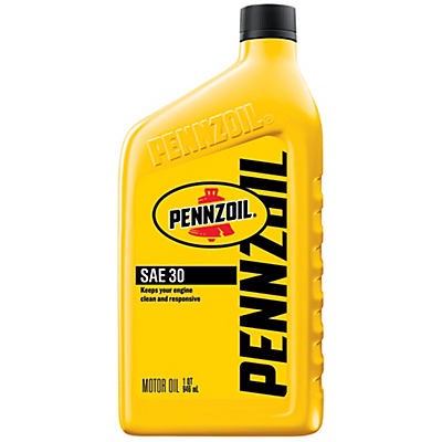 slide 1 of 4, Pennzoil Motor Oil, SAE HD-30, 1 qt