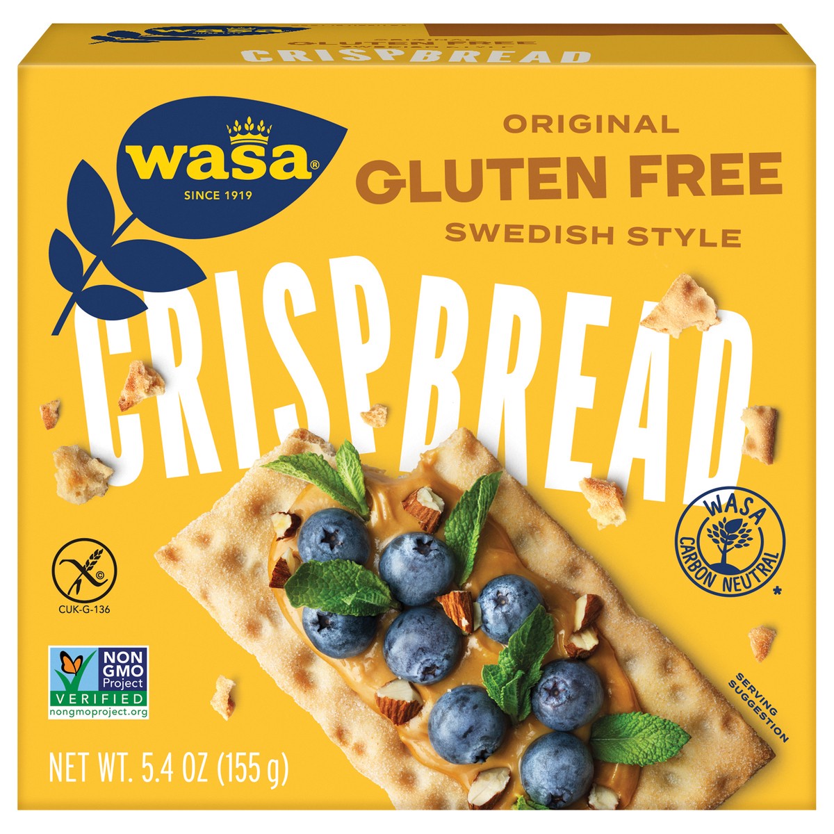 slide 1 of 9, Wasa Swedish Style Original Crispbread 5.4 oz, 5.4 oz