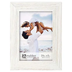 Malden Ridge Linear White Frame 3x5