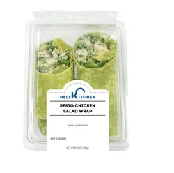 Deli Kitchen Pesto Chicken Salad Wrap