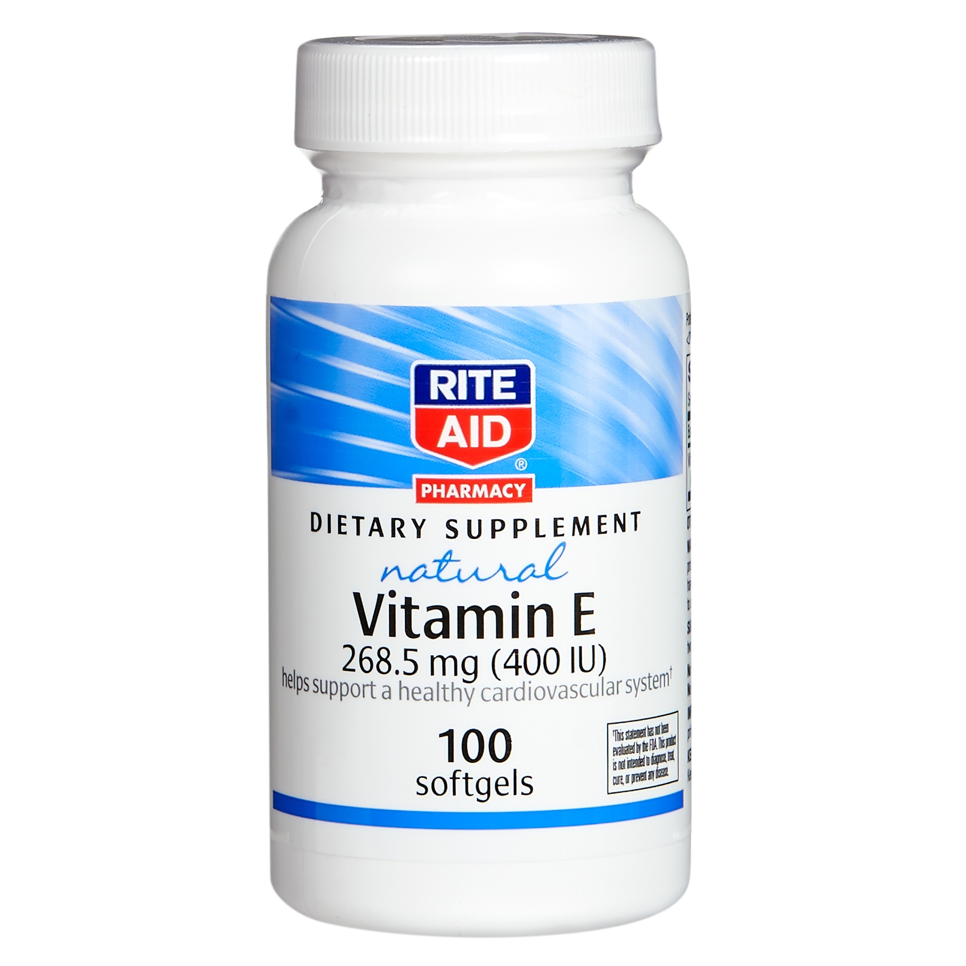 slide 1 of 3, Rite Aid Ra Nat Vit E 400Iu, 100 ct