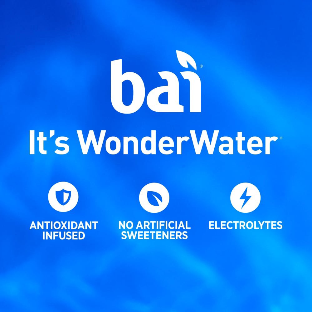 slide 5 of 5, Bai Simbu Strawberry Antioxidant Infused Water Beverage Bottles, 6 ct / 14 fl oz
