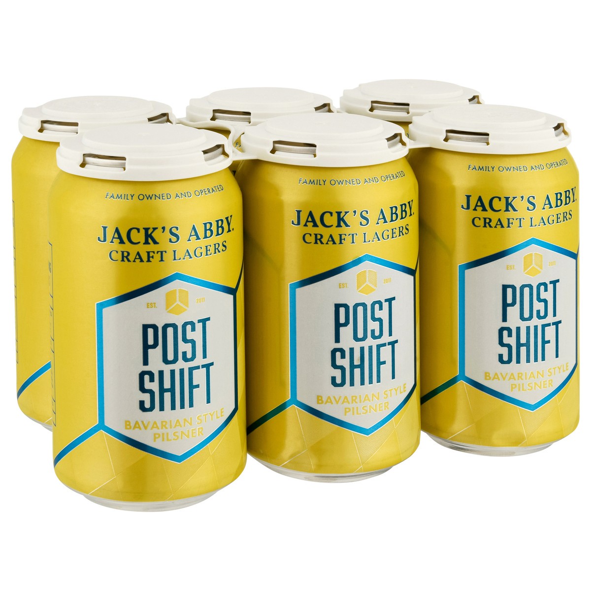 slide 9 of 12, Jack's Abby Bavarian Style Lager Post Shift Beer 6 - 12 fl oz Cans, 6 ct