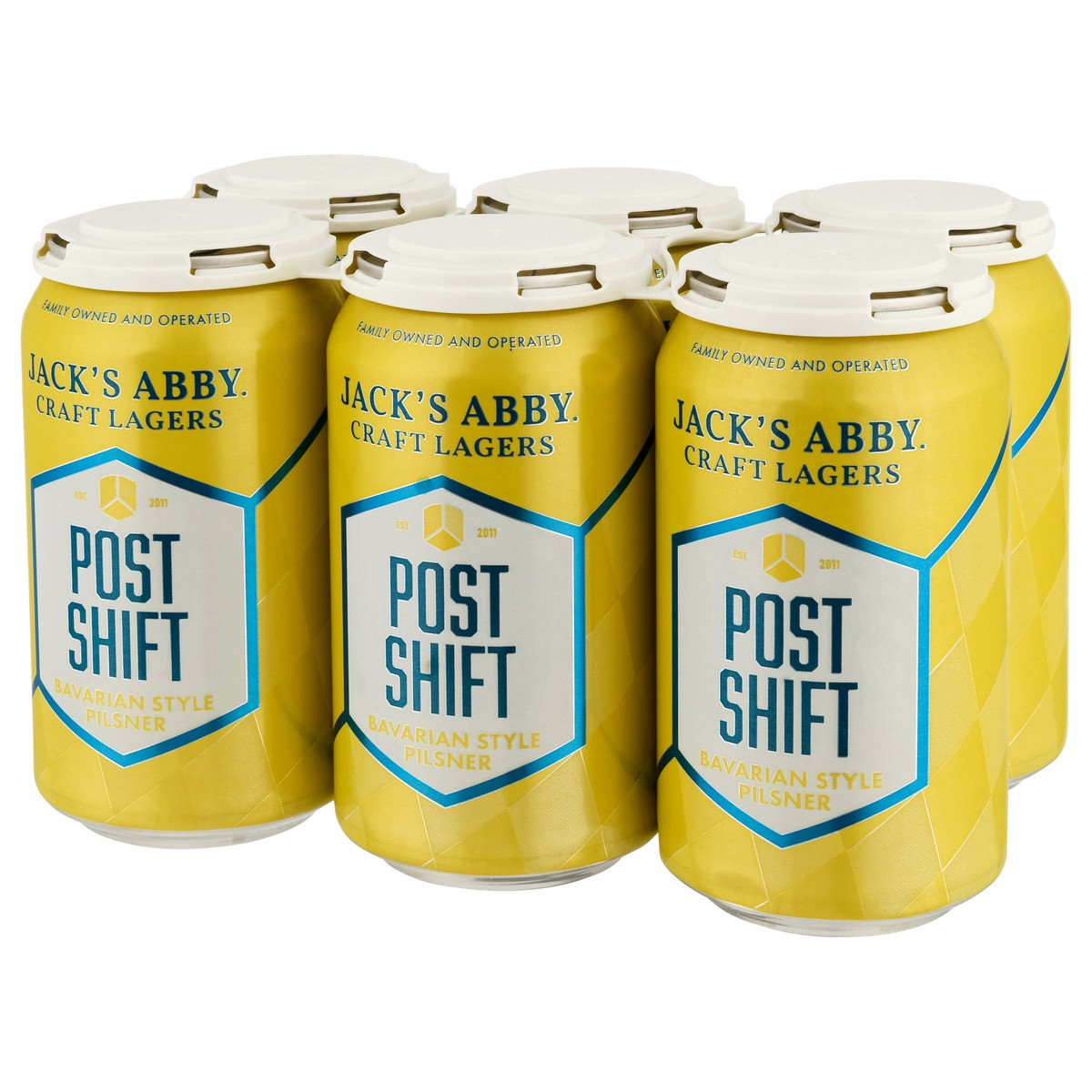 slide 11 of 12, Jack's Abby Bavarian Style Lager Post Shift Beer 6 - 12 fl oz Cans, 6 ct