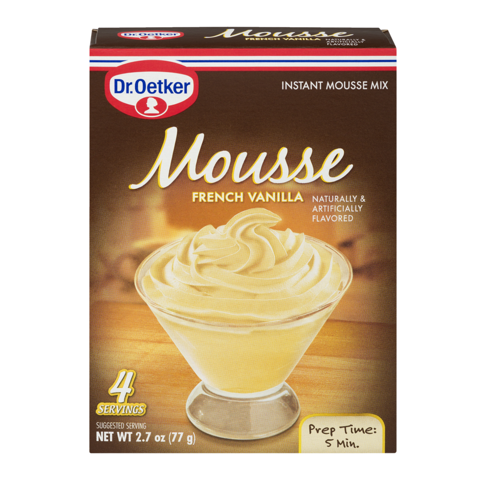 slide 1 of 6, Dr. Oetker French Vanilla Instant Mousse Mix, 2.7 oz