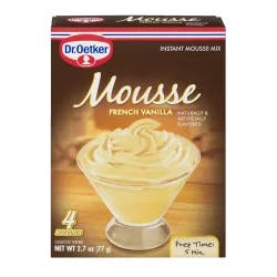Dr. Oetker French Vanilla Instant Mousse Mix