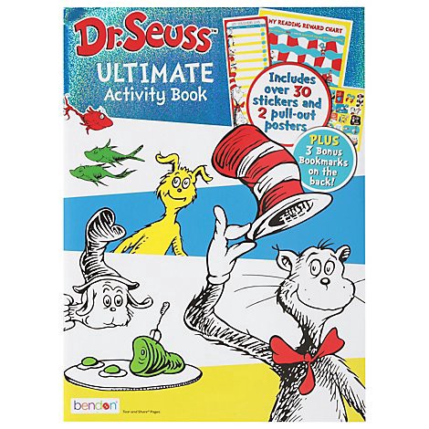 slide 1 of 1, Bendon Dr Seuss Ultimate Activity Book - Each, 1 ct