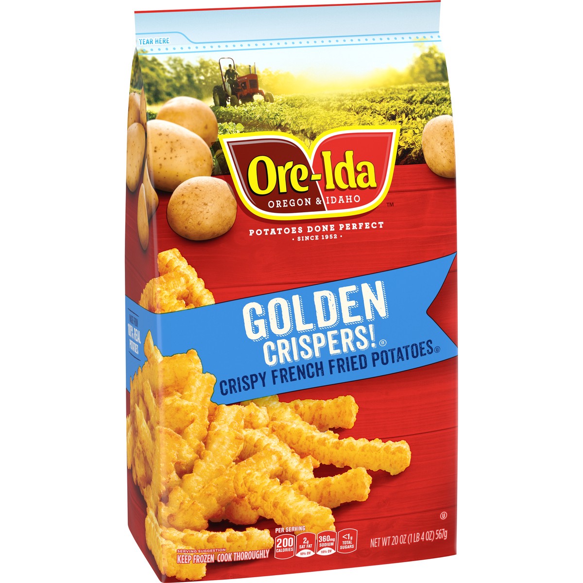 slide 2 of 9, Ore-Ida Golden Crispers! Crispy French Fry Fried Frozen Potatoes, 20 oz Bag, 20 oz