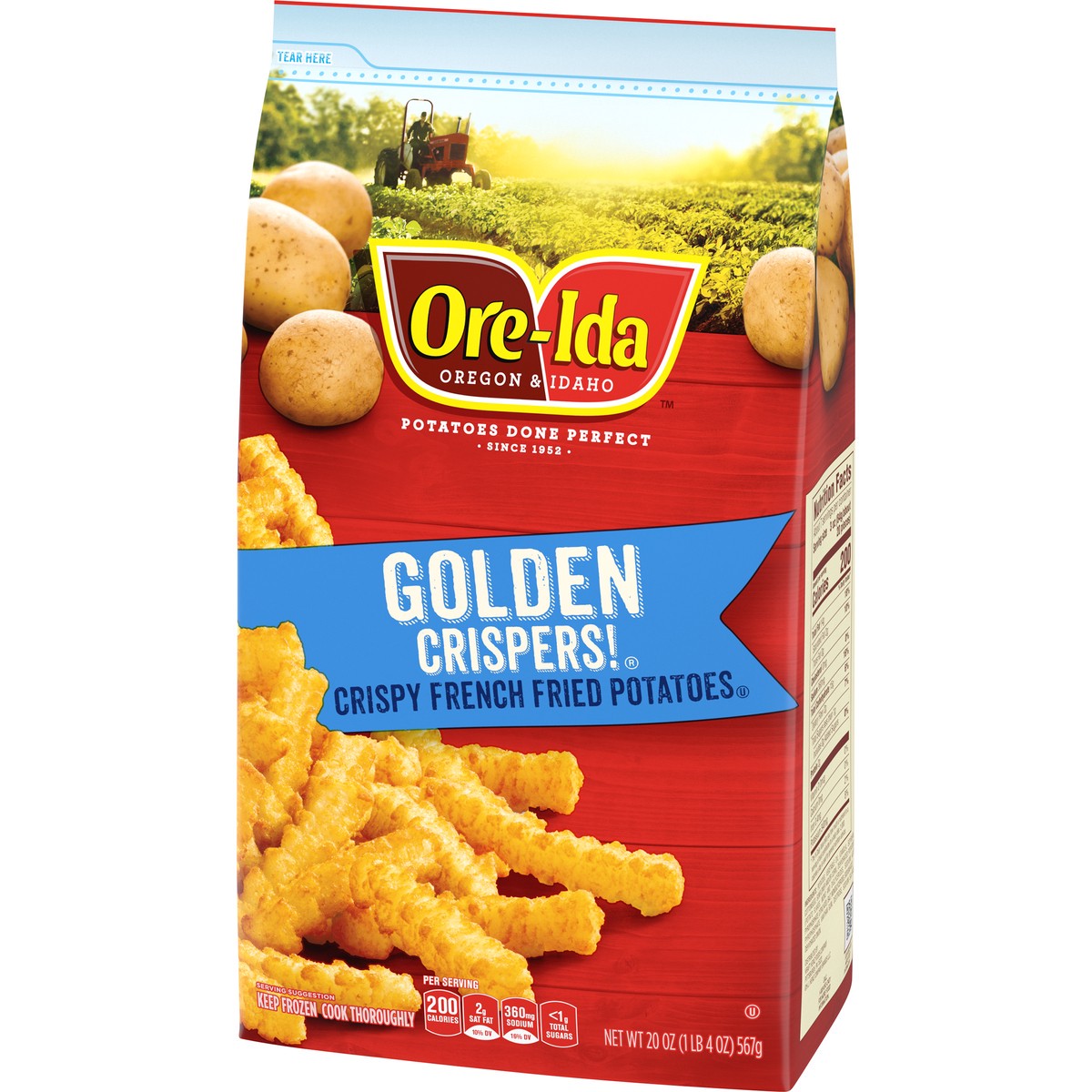 slide 3 of 9, Ore-Ida Golden Crispers! Crispy French Fry Fried Frozen Potatoes, 20 oz Bag, 20 oz