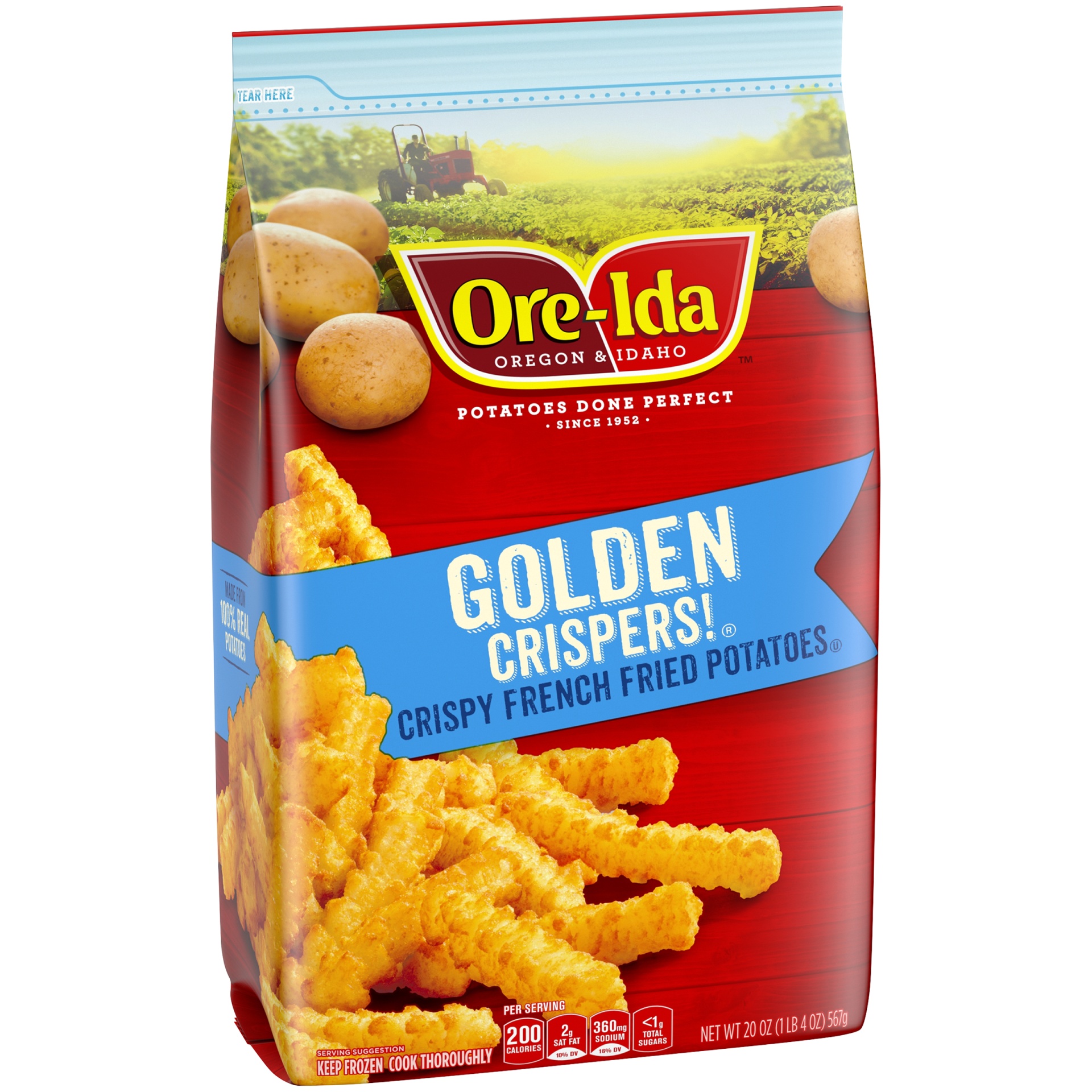 slide 3 of 7, Ore-Ida Golden Crispers! Crispy French Fry Fried Frozen Potatoes, 20 oz