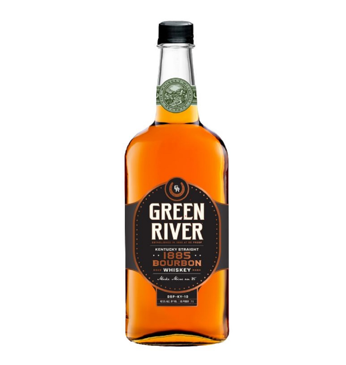 slide 1 of 1, Green River 1885 Kentucky Straight Bourbon, 1 liter