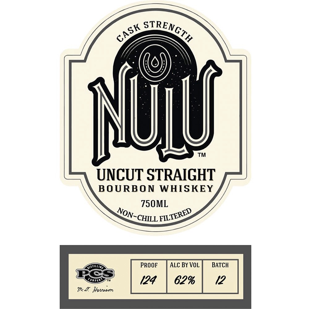 slide 1 of 1, Nulu Boubon Uncut Cask Bourbon, 750 ml