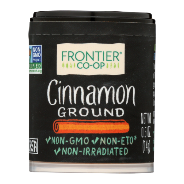 slide 1 of 1, Frontier Herb Mini Ground Cinnamon, 0.5 oz