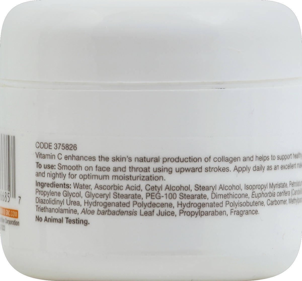 slide 6 of 6, GNC Moisturizing Cream 2 oz, 2 oz