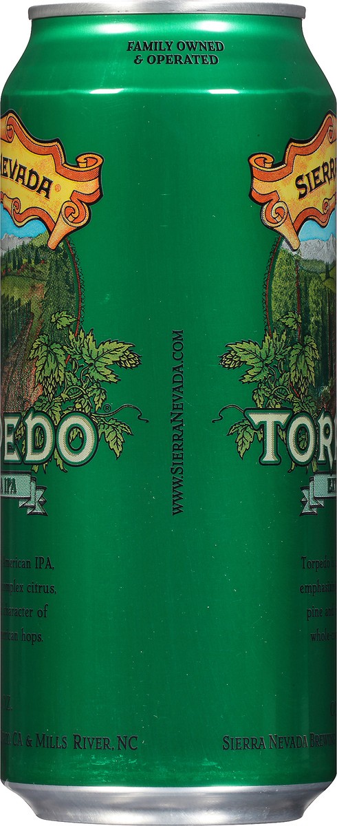 slide 4 of 8, Sierra Nevada Torpedo Extra IPA Craft Beer 16oz Can, 16 oz