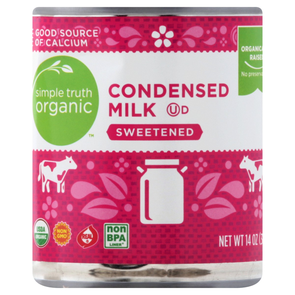 slide 7 of 7, Simple Truth Organic Sweetened Condensed Milk, 14 oz