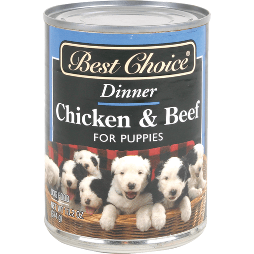 slide 1 of 1, Best Choice Chicken & Beef Canned Dog Food For Puppies, 13.2 oz