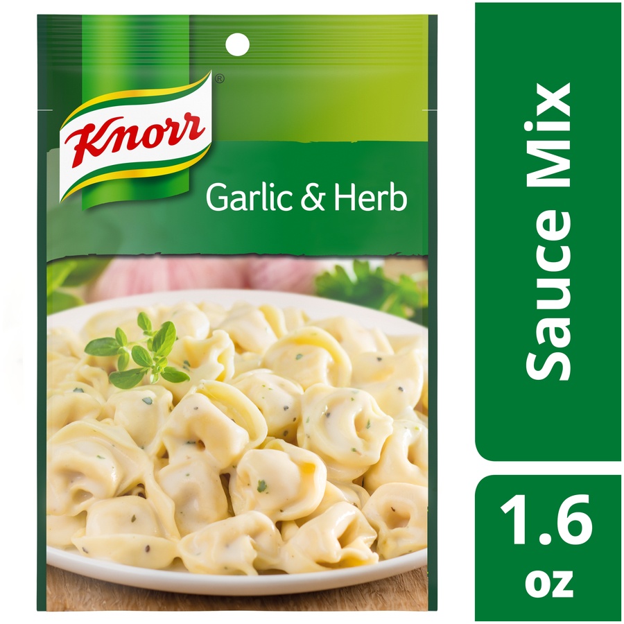slide 2 of 6, Knorr Garlic & Herb Sauce Mix, 1.6 oz
