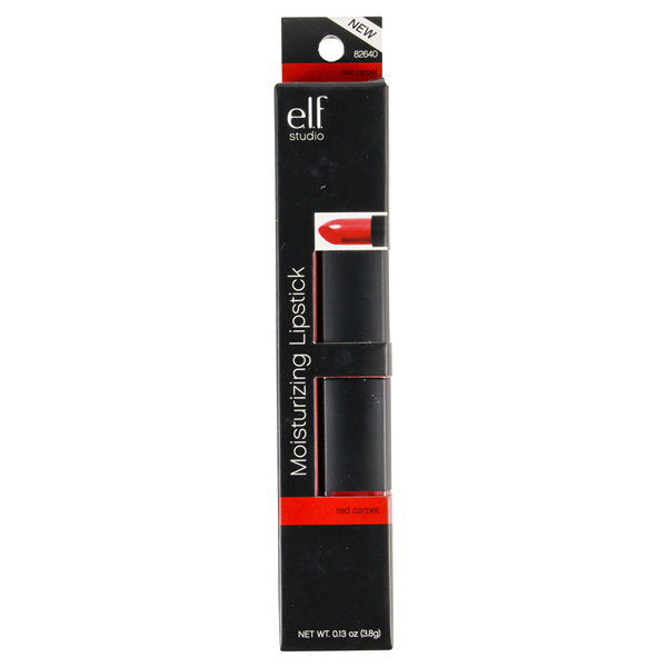 slide 1 of 1, e.l.f. Moisturizing Lipstick Red Carpet, 11 oz