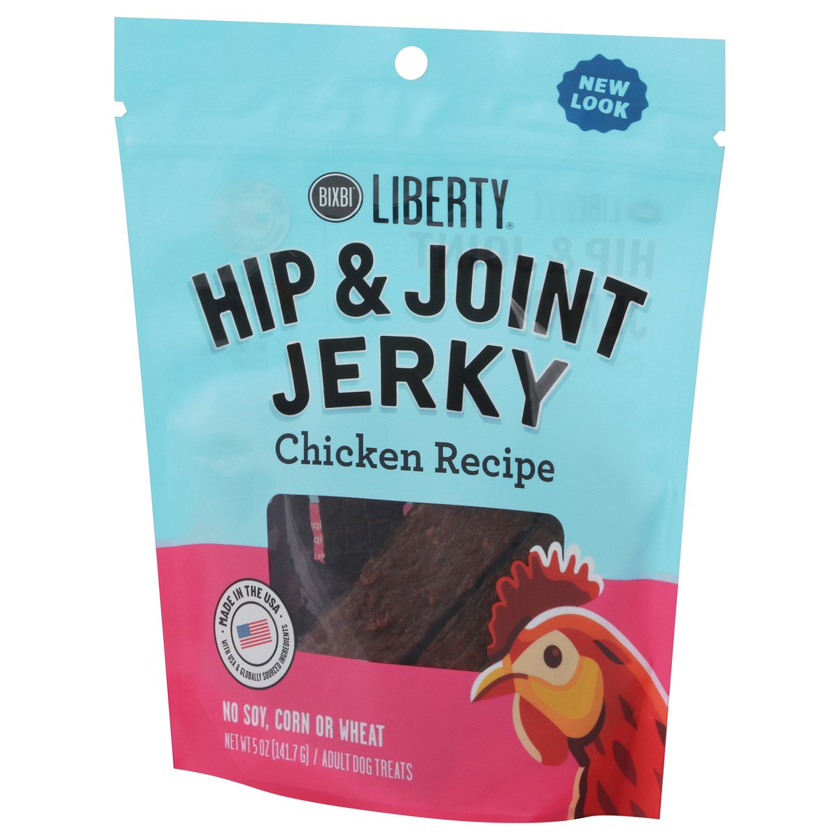 slide 6 of 9, Liberty Adult Hip & Joint Jerky Chicken Recipe Dog Treats 5 oz, 5 oz