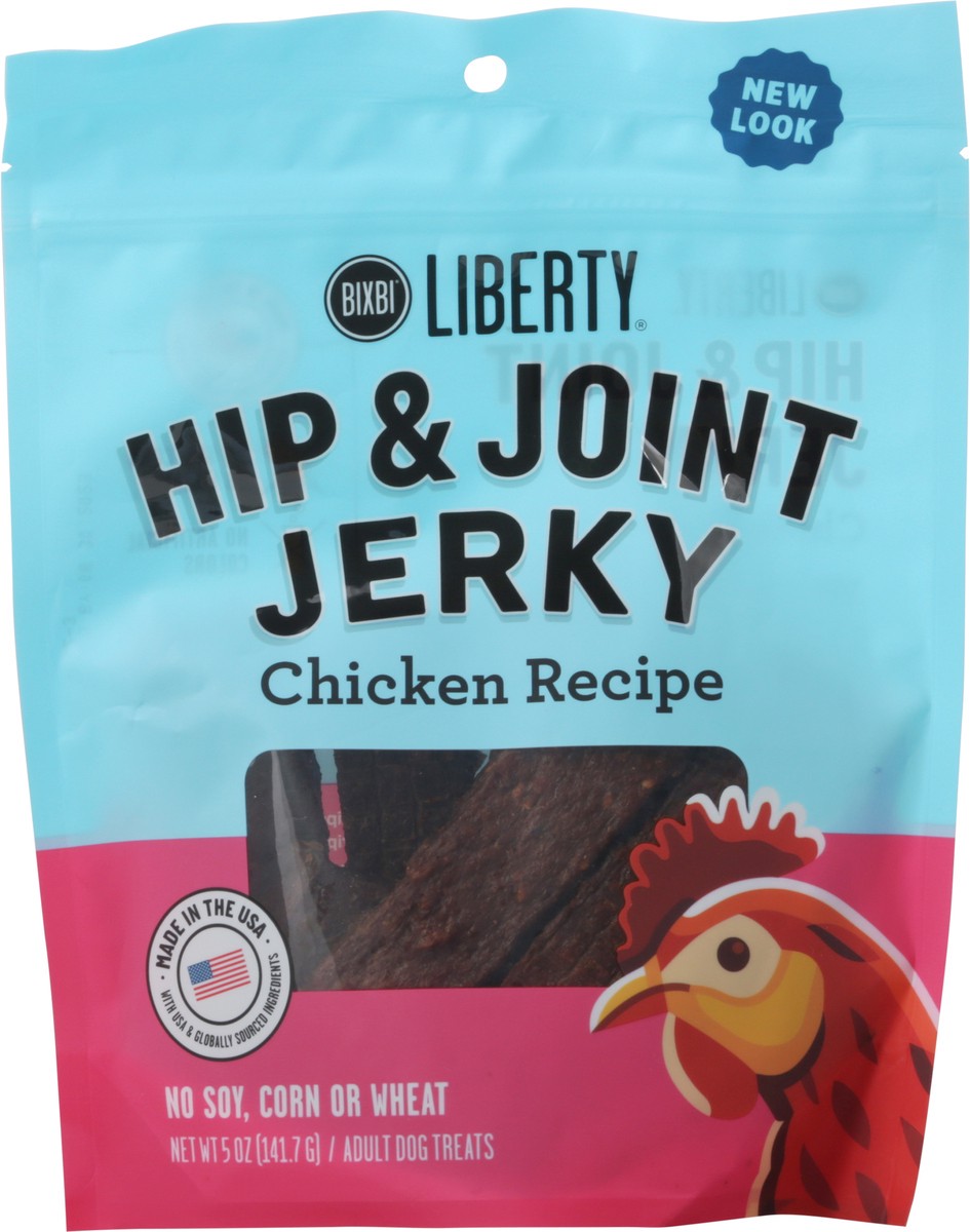 slide 2 of 9, Liberty Adult Hip & Joint Jerky Chicken Recipe Dog Treats 5 oz, 5 oz