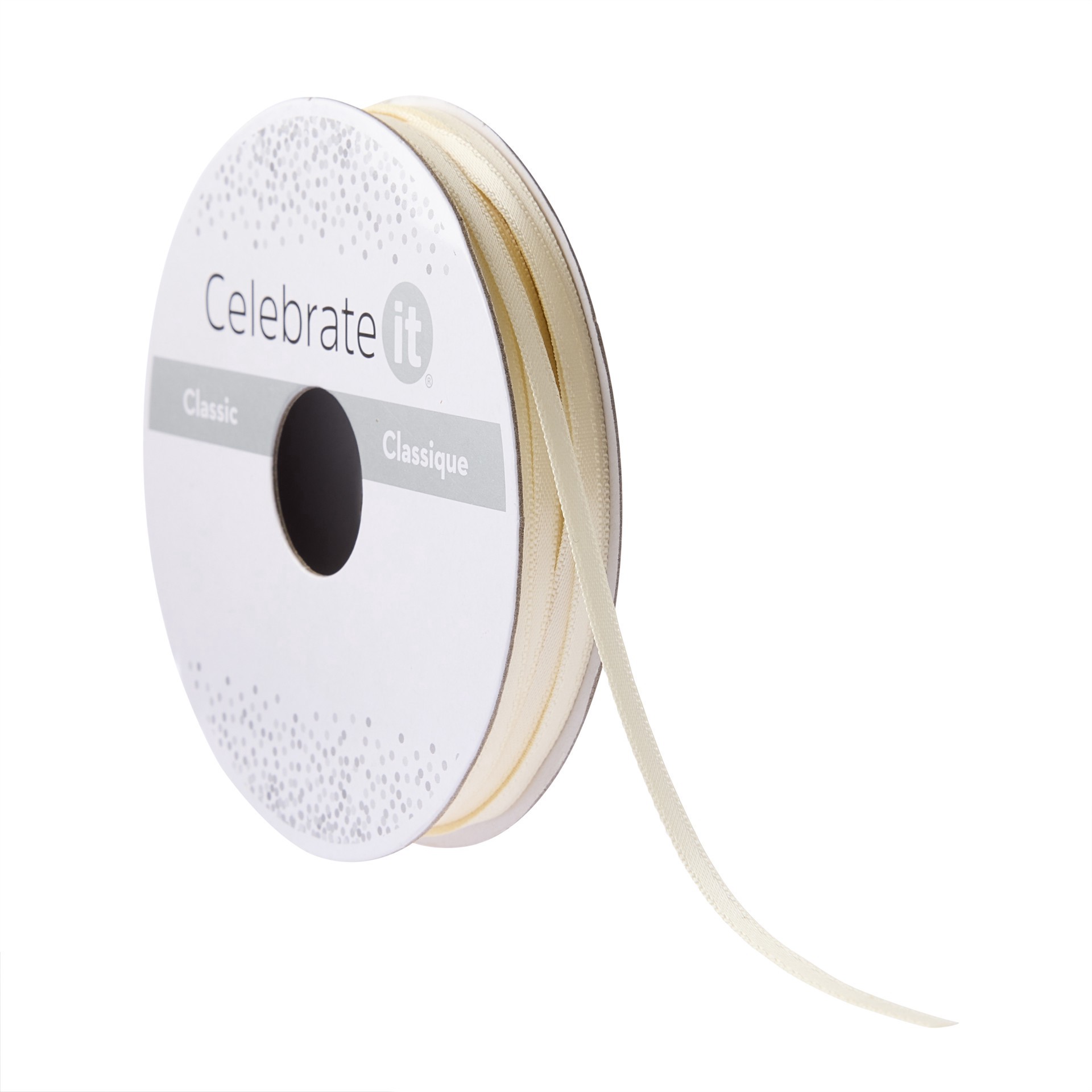 slide 3 of 7, 1/8" X 10yd. Satin Ribbon By Celebrate It, 1/8 in x 10 yd