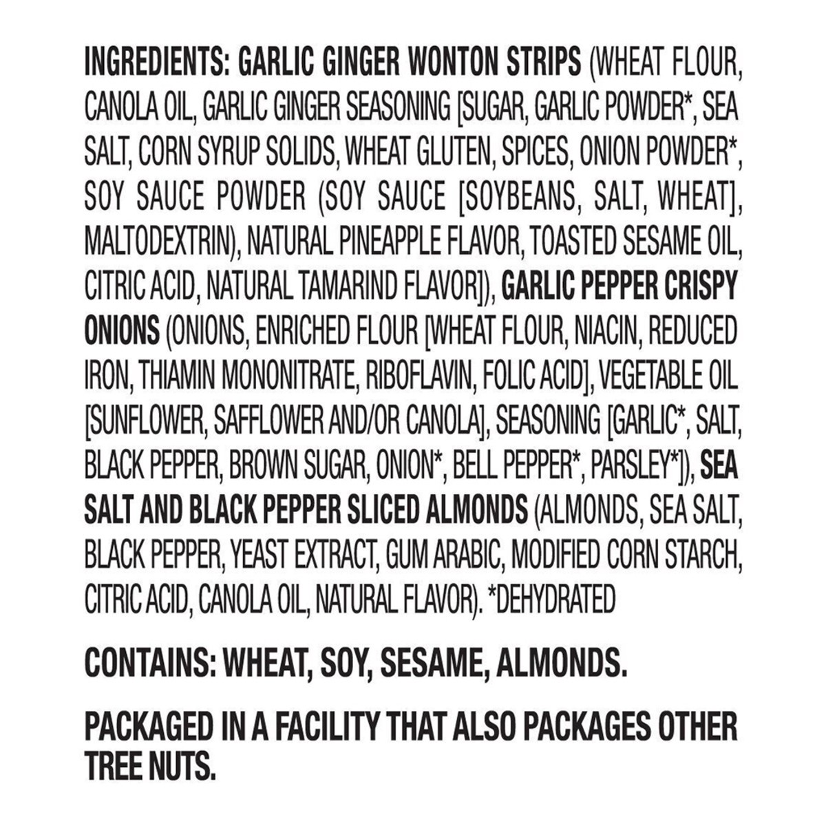 slide 4 of 7, Fresh Gourmet 3.5 oz. Asian Fusion Crunch, Bag, 3.5 oz