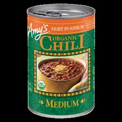 Amy's Kitchen Organic Chili, Light in Sodium, Medium, Vegan, 14.7 oz