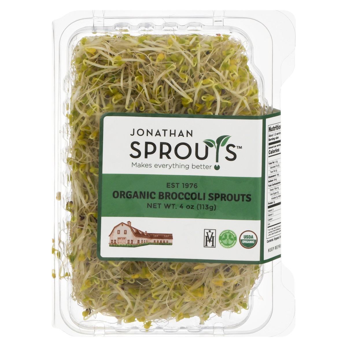 slide 2 of 16, Jonathan's Org Broc Sprouts, 1 ct