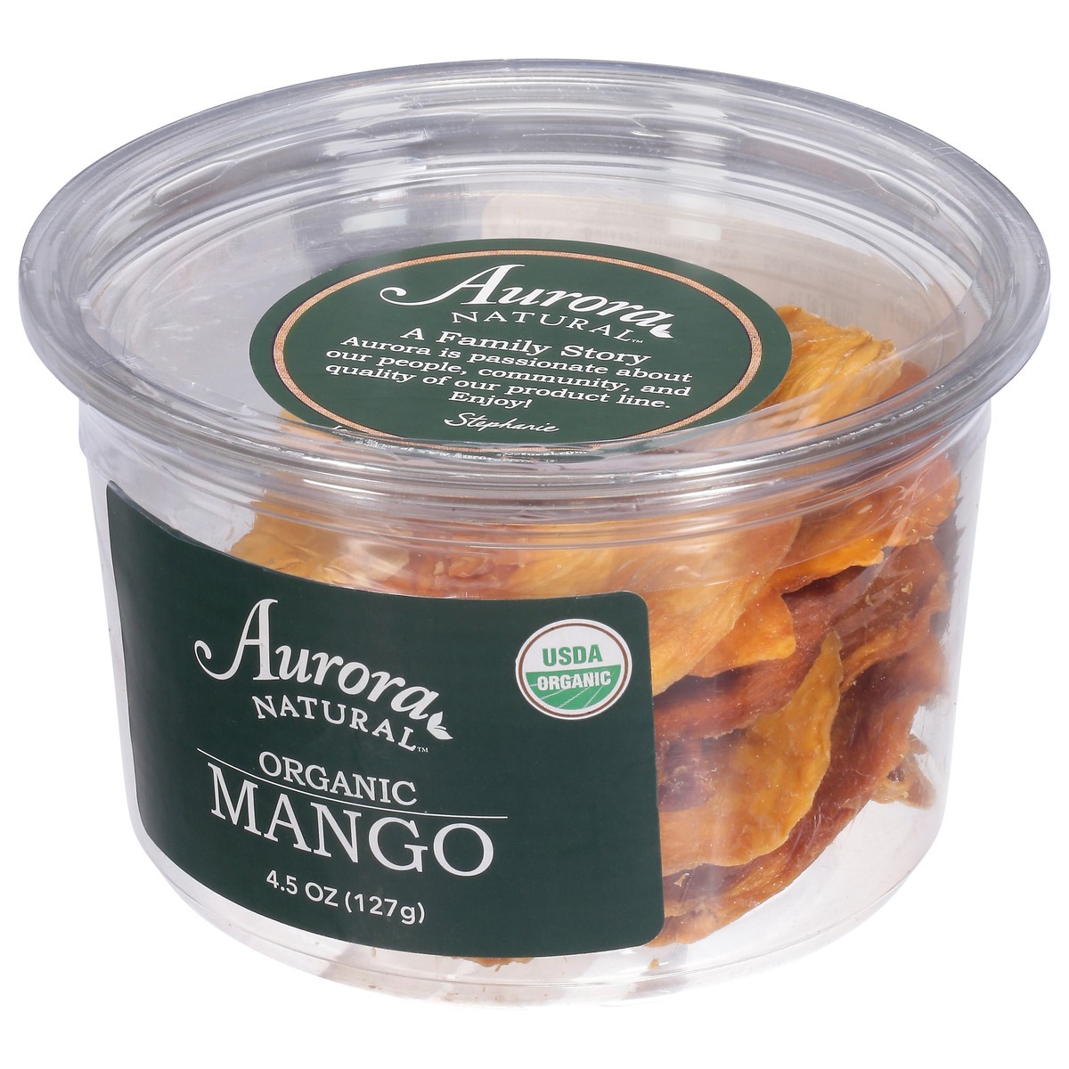 slide 2 of 9, Aurora Natural Organic Slices Mango 4.5 oz, 4.5 oz