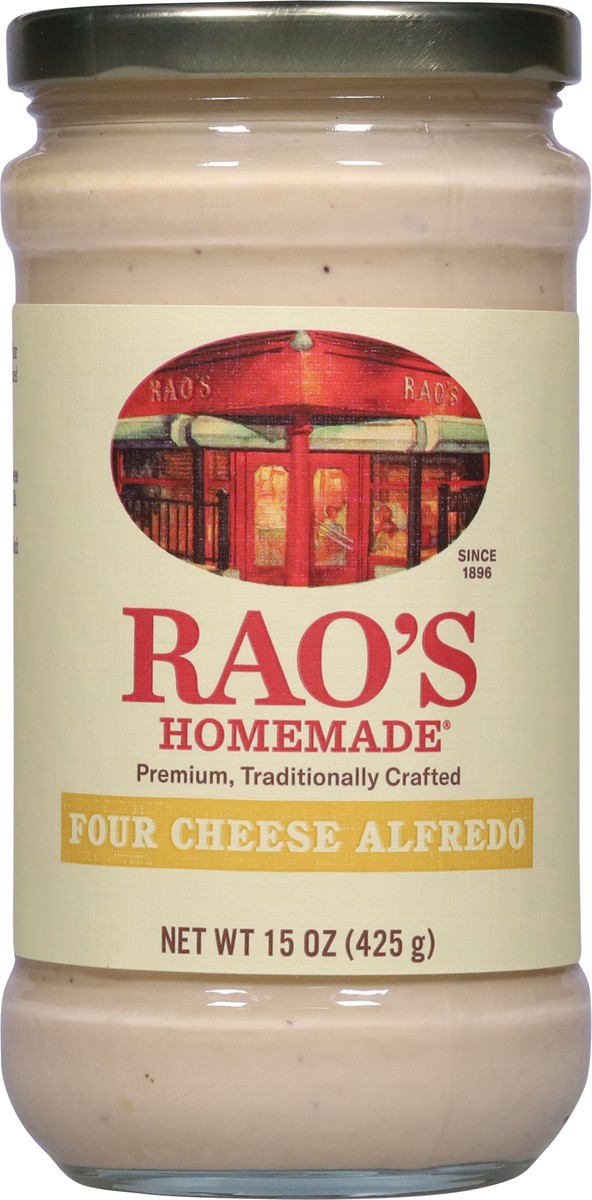 slide 2 of 12, Rao's Homemade Four Cheese Alfredo Sauce 15 oz, 15 oz