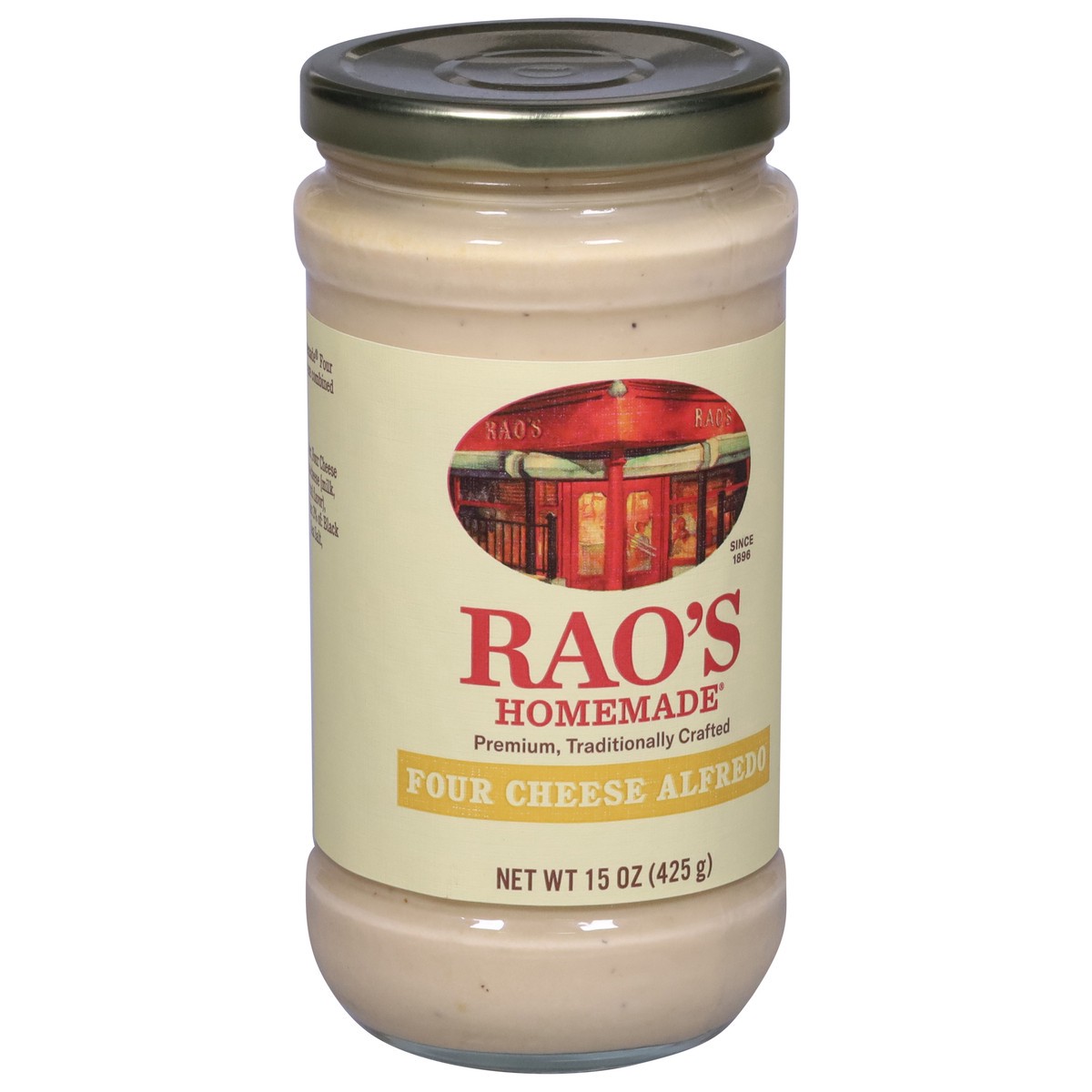 slide 12 of 12, Rao's Homemade Four Cheese Alfredo Sauce 15 oz, 15 oz