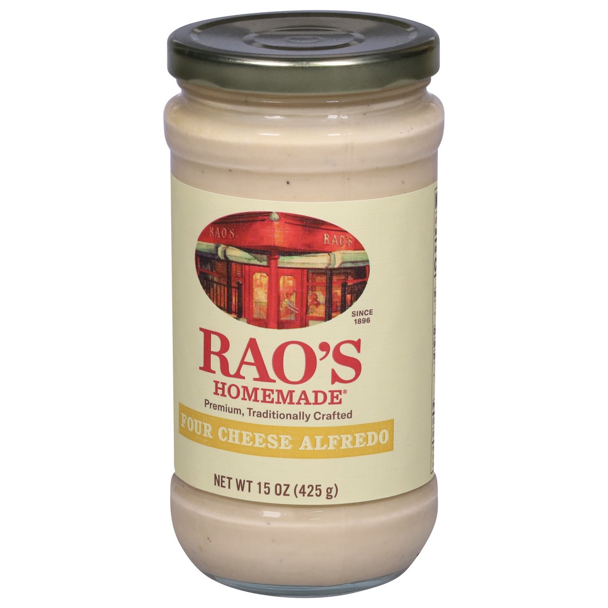 slide 5 of 12, Rao's Homemade Four Cheese Alfredo Sauce 15 oz, 15 oz