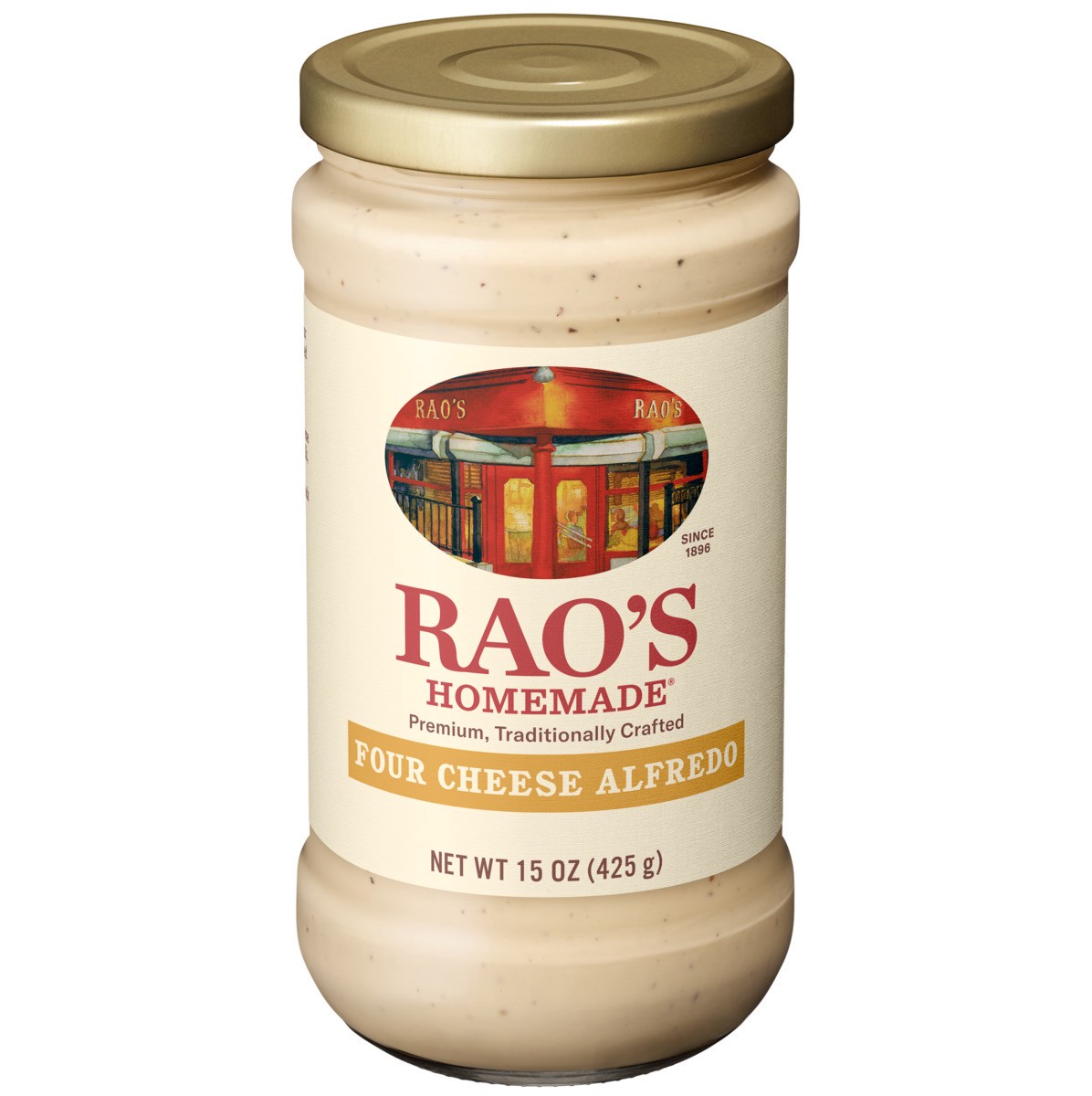 slide 1 of 12, Rao's Homemade Four Cheese Alfredo Sauce 15 oz, 15 oz