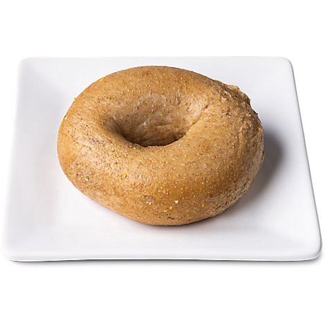 slide 1 of 1, Bakery Fresh Multigrain Bagel - Each (available between 6 AM to 2 PM), 1 ct