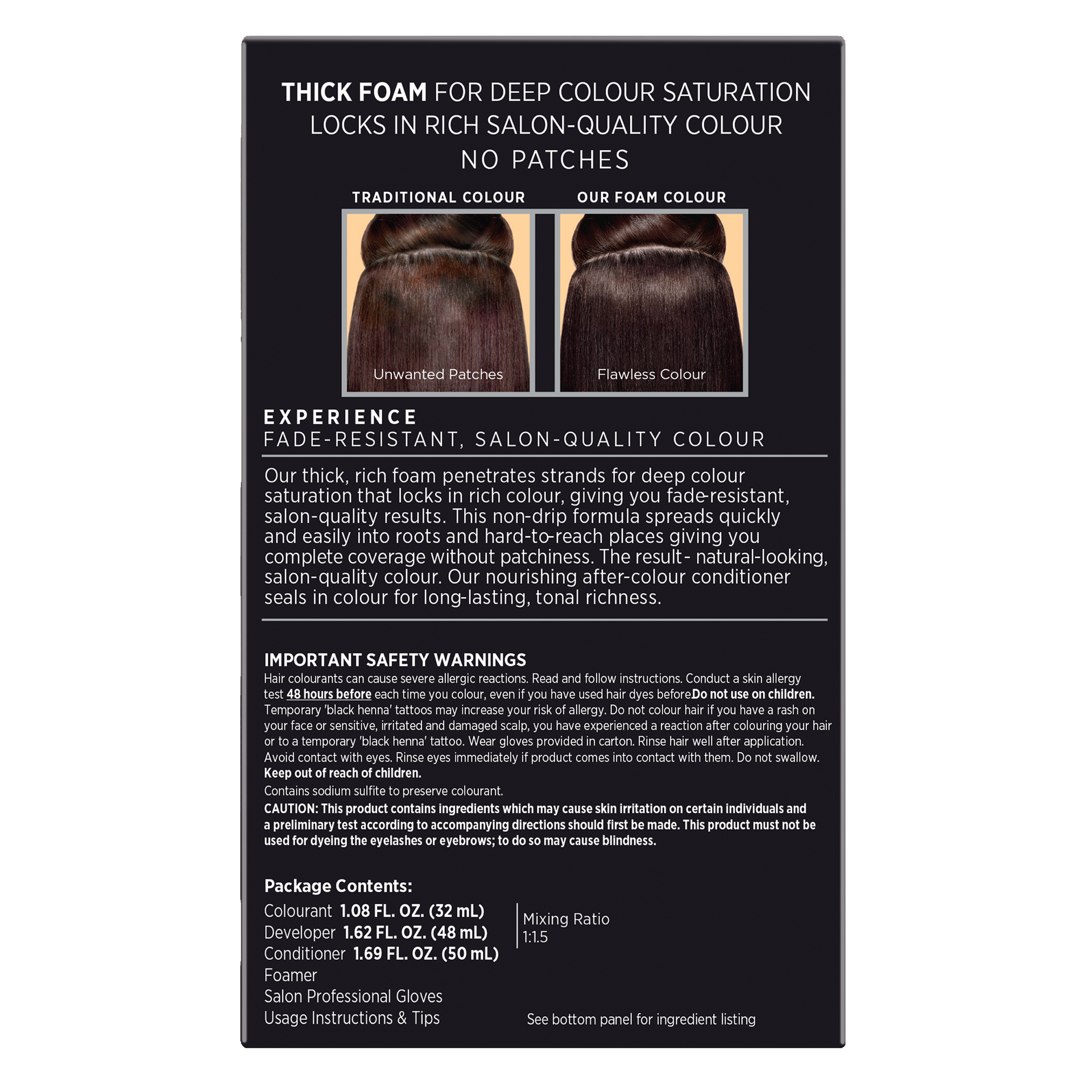 slide 3 of 5, John Frieda Brown Permanent Precision Foam Hair Color Kit, Brown Hair Dye, 4R Dark Red Brown Foam Hair Kit, 1 Application, 1 ct