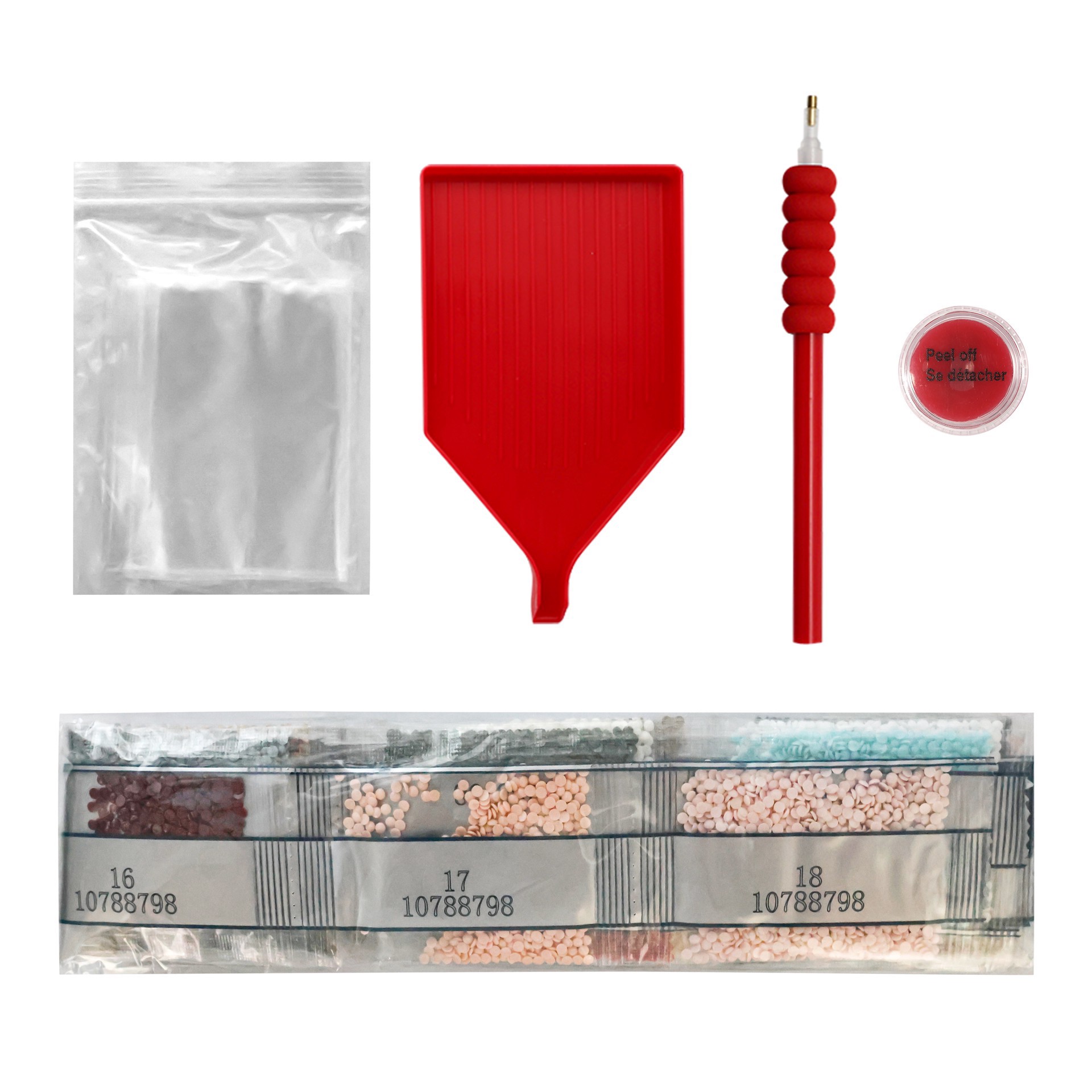 slide 2 of 4, 16" X 20" Home Ornament Diamond Art Kit By Make Market, 16 in x 20 in