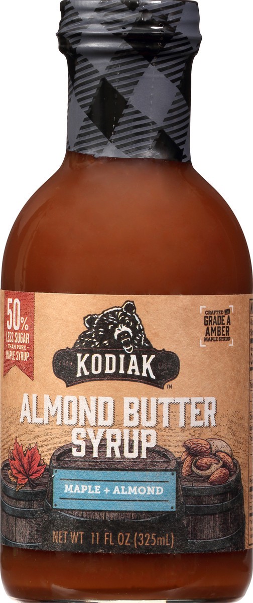 slide 1 of 9, Kodiak Cakes Almond Butter Syrup 11 oz, 11 oz