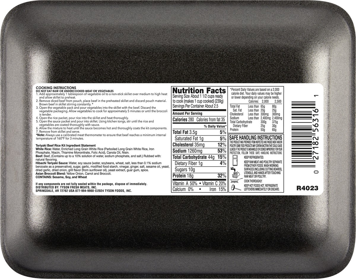 slide 5 of 8, Tys Bf Teriyaki Rice Bowl Kit, 1 ct