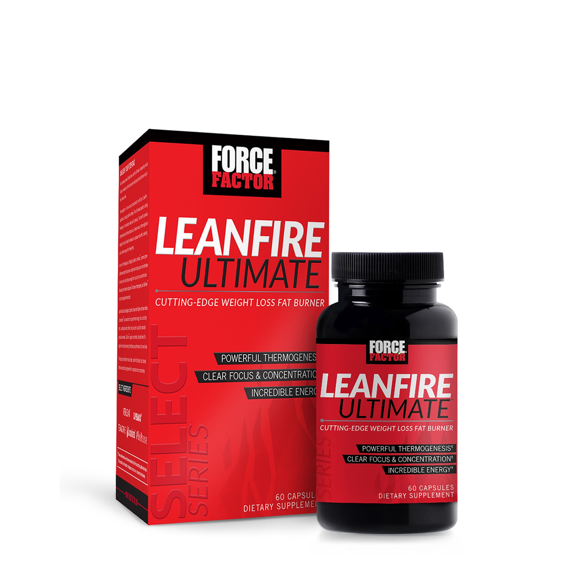 slide 1 of 1, Force Factor LeanFire Ultimate, 60 ct